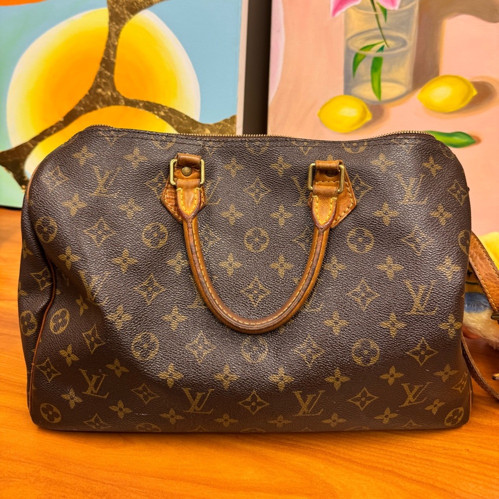 SOLD!!! Louis Vuitton Speedy 35 Bandouliere. Authentic.